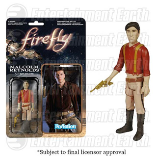 Illustration for article titled These first official Firefly action figures are not particularly shiny